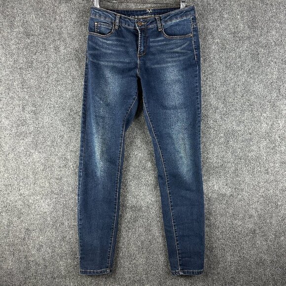 V1969 Italia Abbigliamento Sportivo SRL Jeans Womens 28 Skinny Medium Wash